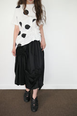 ephy wrinkle banding skirt