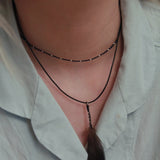 [CCNMADE] Dragon Silver Ball Necklace(5color)