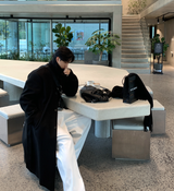 First Balmacan Overfit Robe Long Coat