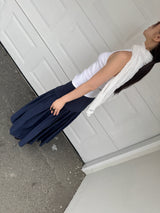 Soft Whipping Scarf - White
