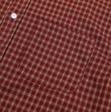 Croven Check Long Sleeve Crop Shirt