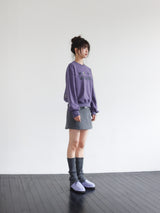 ラッキースウェットシャツ (DUST PURPLE)