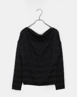 ヌレフリースレースオフショルダーTシャツ