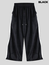 Spell velour track string pants