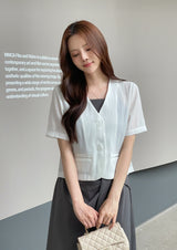 Shua Twist Wrap Bustier Long One Piece