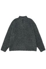 Minimalist V-Neck Knit Sweater