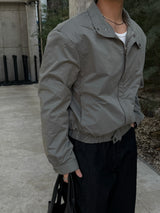 Dart shoulder blouson