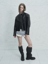 RIVET BIKER JACKET