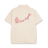 Bluesunflowerビンテージフットボールピケシャツ