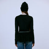 Flare Edge Top (BLACK)