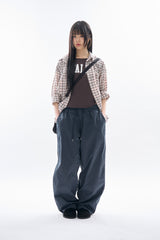 Halden wide banding pants