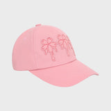 ドリッピングパッチボールキャップ _ Pink