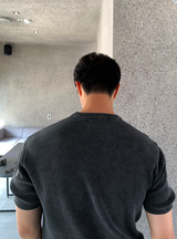  Hour Pigment Washing Hachi Round Knit