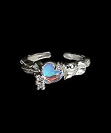 Daily Heart gemstone Ring