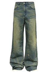 Washed Nevada Straight Jeans