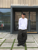 ロッカーシャーリングカーゴコットンパンツ3C