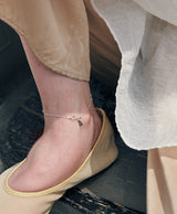 [925 silver] Dix.silver.05 / boule anklet