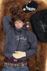 Blast Logo Windbreaker (Check)