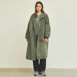 90s クラシック フィッシュテール ショート ボンバー ジャケット_Khaki