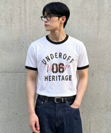 エッセンシャルスタンダード半袖リンガーTシャツ ビンテージホワイト
