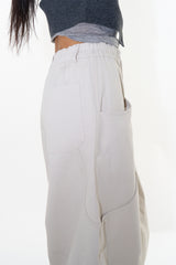 New balloon cotton pants