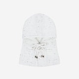 Double String Dot Balaclava (White)