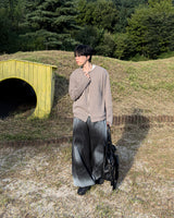 アングルニットジップアップ ウィズハンドウォーマー
