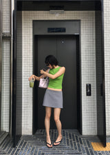 ビビッドリブ ノースリーブ