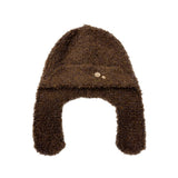 Ear Flap Button Beanie