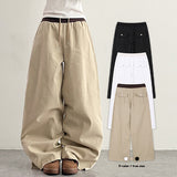 Banding Back Pocket Twill Pants (3 colors)