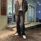 LMNフォーテンティーンブラッシュバルーンデニムパンツ(2 colors)