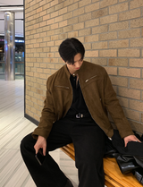 Miele YKK Suede Biker Jacket