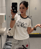 ピクセル スタジオ セミクロップ Tシャツ 6カラー