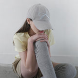Gray Pigment Ribbon Cap