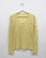Cole Slim Henley Neck Knit (5color)