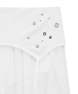 ey mesh skirt (white)