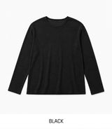 オーベン コットン ベーシック ロング スリーブ Tシャツ