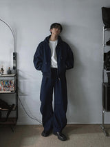 ASCLO Rough Balloon Curved Pants (3color)