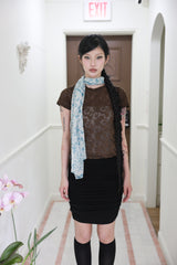 Flower lace T (4color)