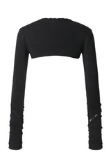Evelyn bolero - black