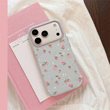 ストロベリー＆スター INSスタイル ソフトiPhoneケース(iPhone 13–17 Series)