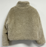 TEDDY🧸CHOKER SHEEP FUR MUSTANG ZIP UP JACKET 🤎💛💚2COLOR