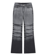 ウィンクルデニムパンツ (black)