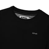 ストライプレイヤードTシャツ2パック [BLACK]