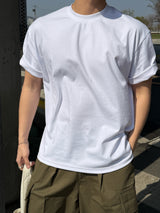 Ponte layered short sleeve t-shirt