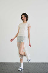 WITTY KNIT ONE-PIECE / IVORY
