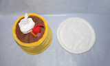 【MADE】whipped cream pudding (tissue case)