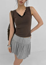 [MADE] Quroti V-Neck Sleeveless Top