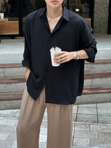 LMN Martin Air Cool Oversized Linen Shirt (3 colors)