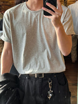 [Premium] クールUネックショートスリーブTシャツ